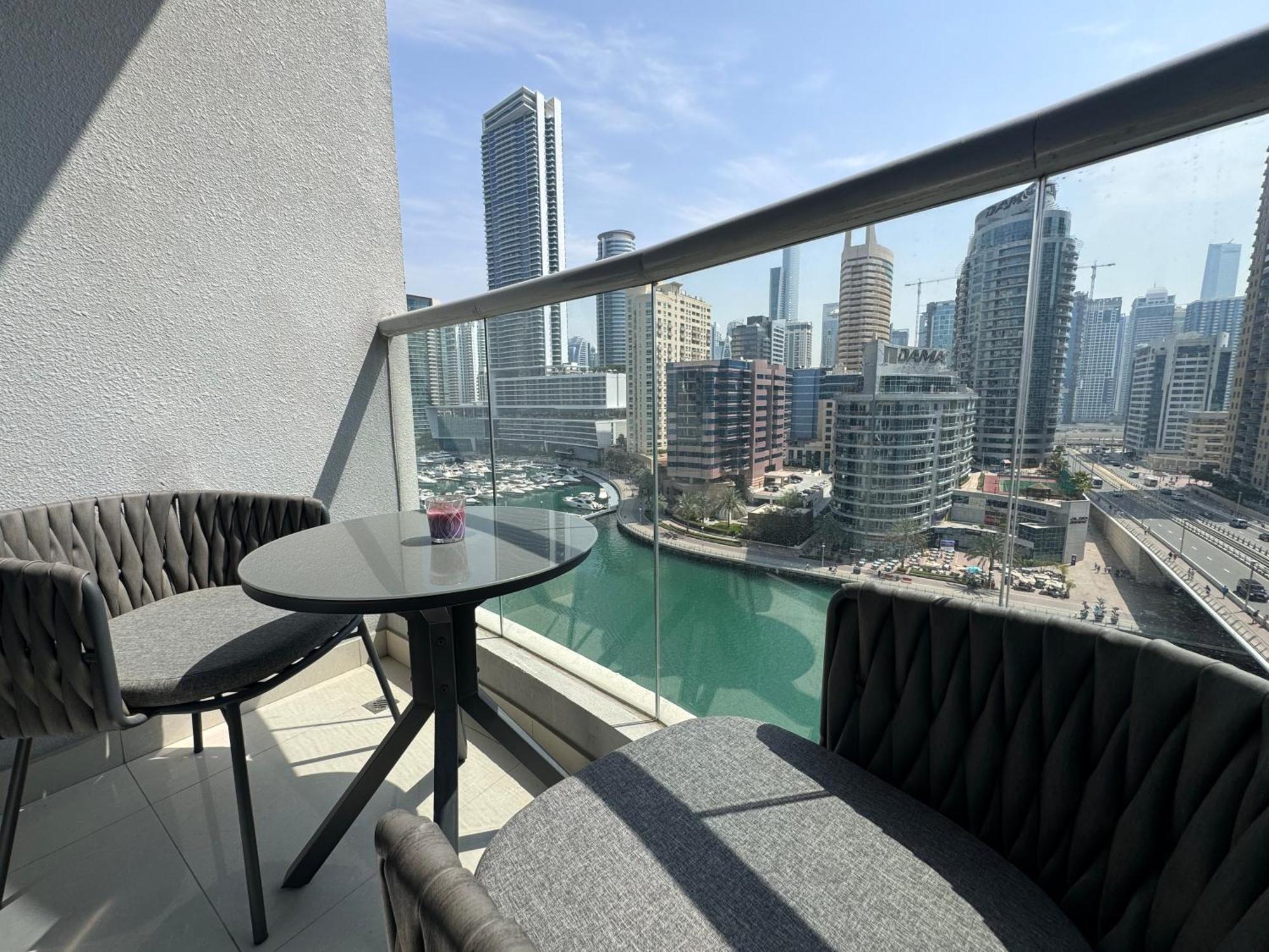 Luxury Apartment 3 Beds Marina View Dubaj Zewnętrze zdjęcie